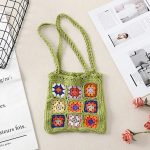 borsa a quadrati all uncinetto verde 227.jpg
