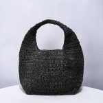 borse fatte a mano con la rafia black 20cm max length 30cm 678.jpg