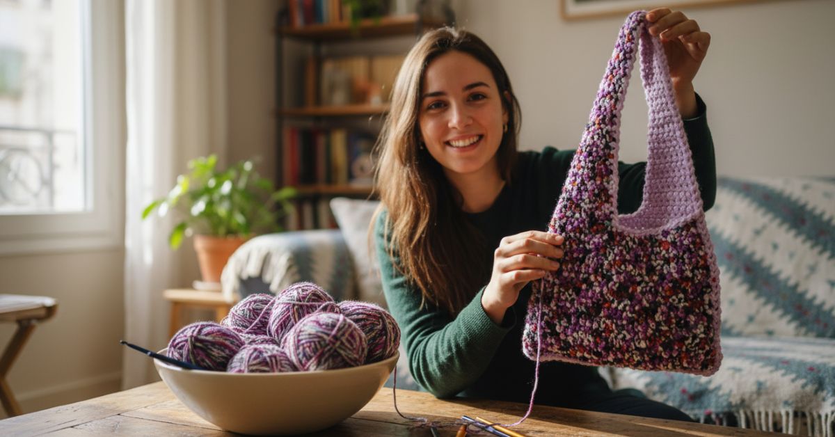 Borsa a sacca uncinetto il tutorial semplice per un look unico fatto da te