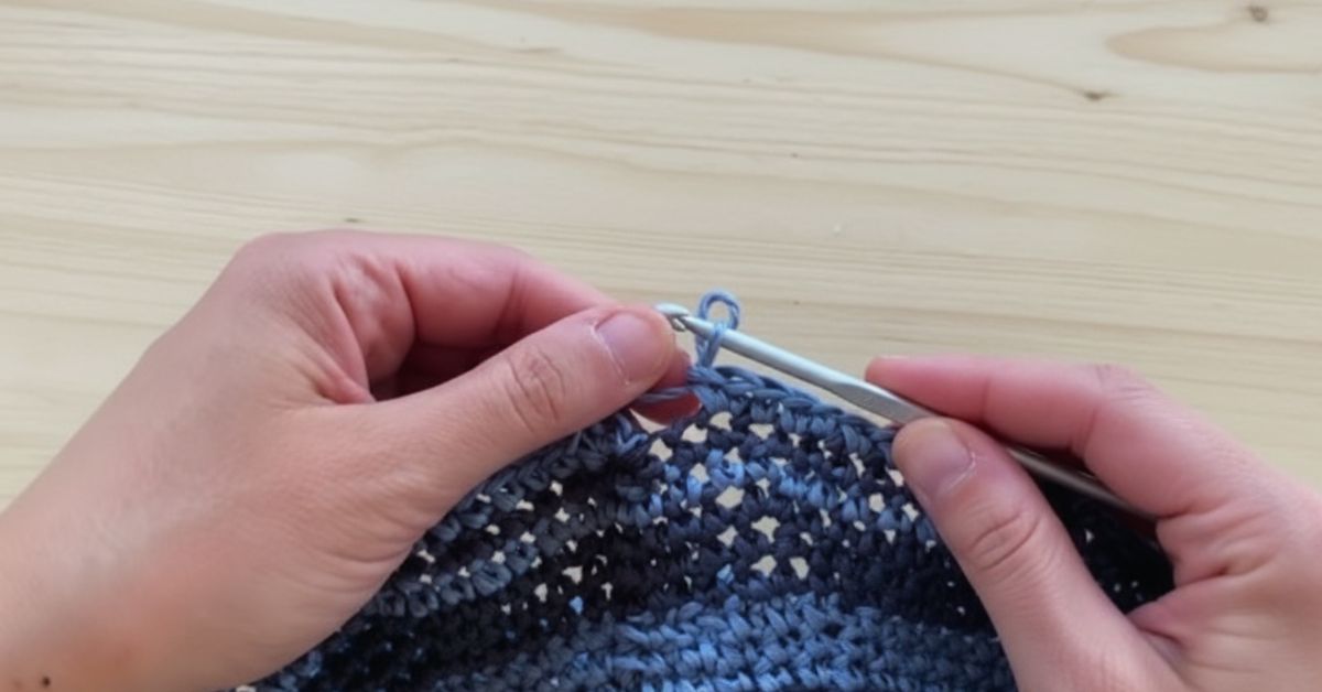 Come cambiare filo uncinetto