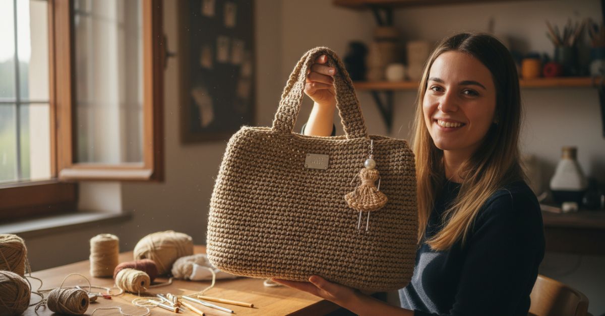 Tutorial borsa a uncinetto