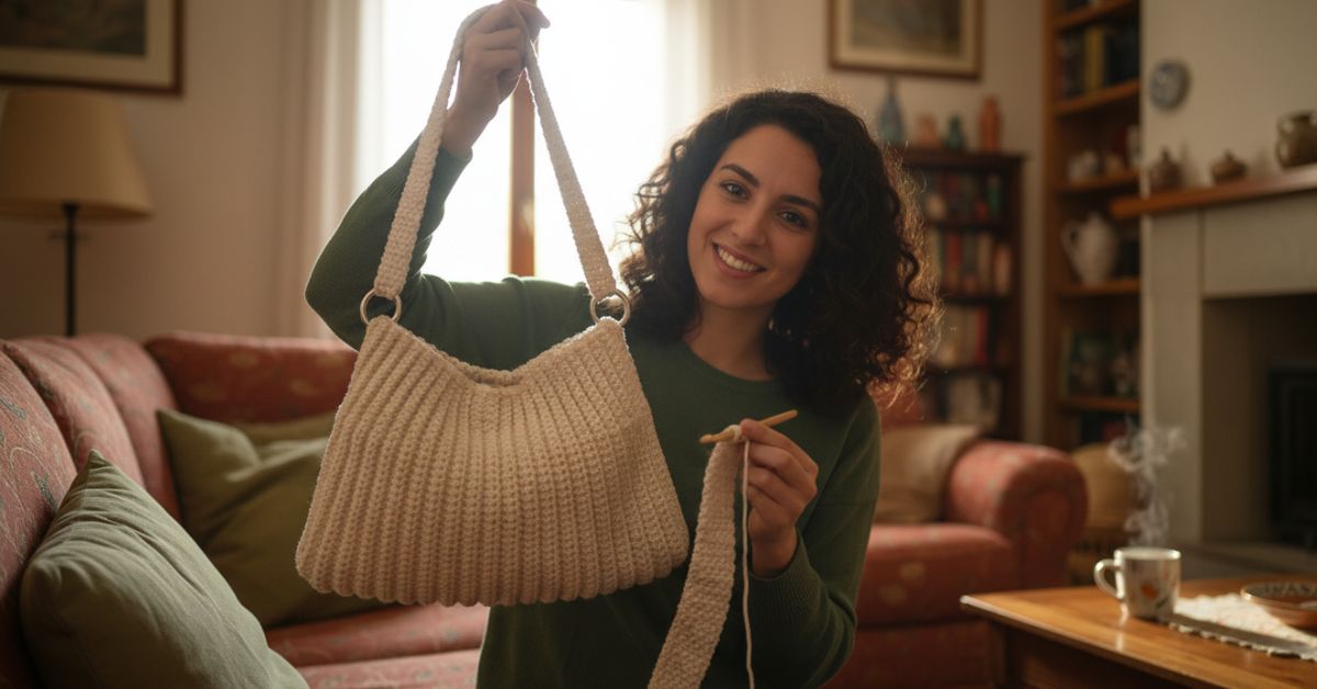 Tutorial borsa uncinetto con cordino crea il tuo accessorio glamour in poche ore