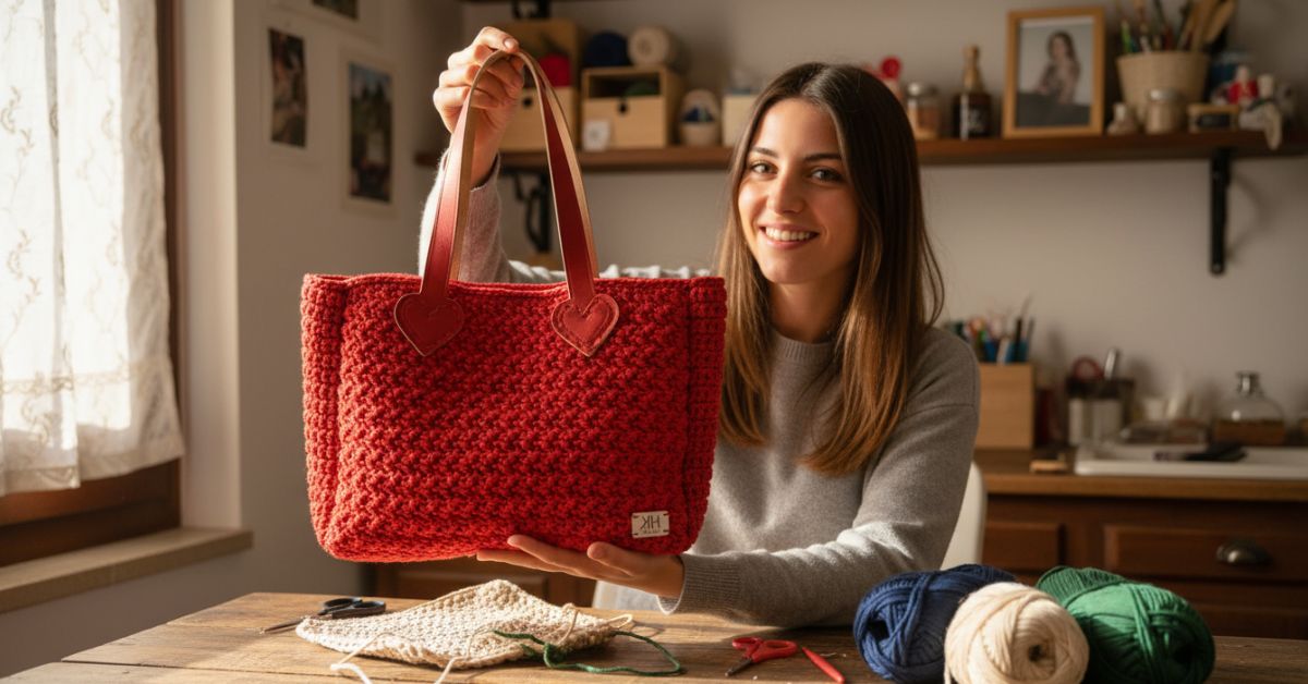 Come fare una borsa all'uncinetto perfetta il segreto del Punto Carice spiegato bene