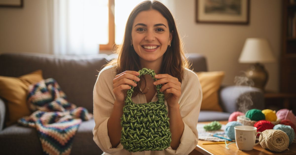 Fai da te come realizzare questa mini borsa in strass che sembra di lusso