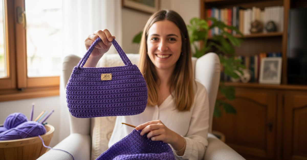 Realizza la tua borsa a uncinetto il trucco per un fondo perfetto e bordi definiti