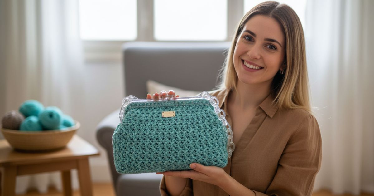 Tutorial borsa uncinetto crea il punto zig zag rivisitato che sta incantando il web