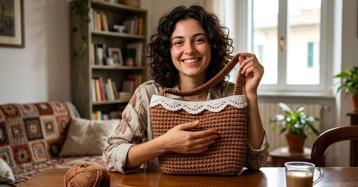 Borsa uncinetto tutorial come creare un accessorio di lusso in pochi passaggi