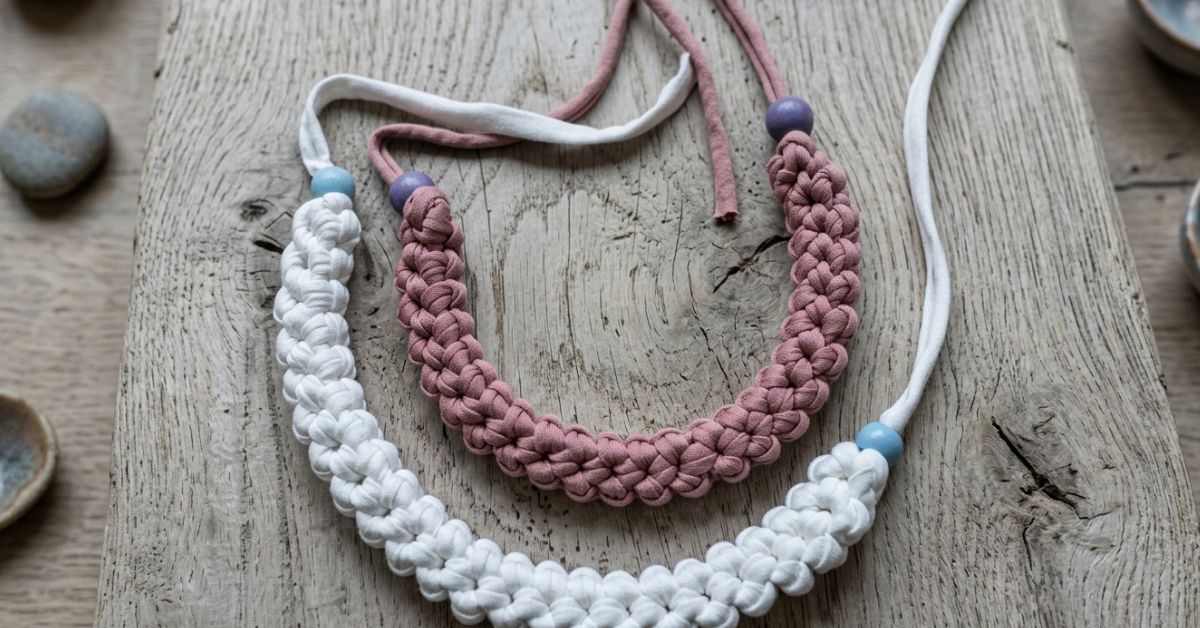 Collane uncinetto estive Ecco come fare una collana crochet pazzesca