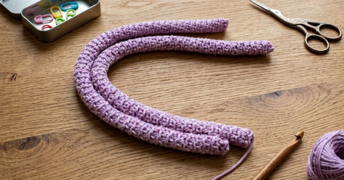 Come cucire manici borsa uncinetto il trucco per cucire manici tubolari in modo invisibile