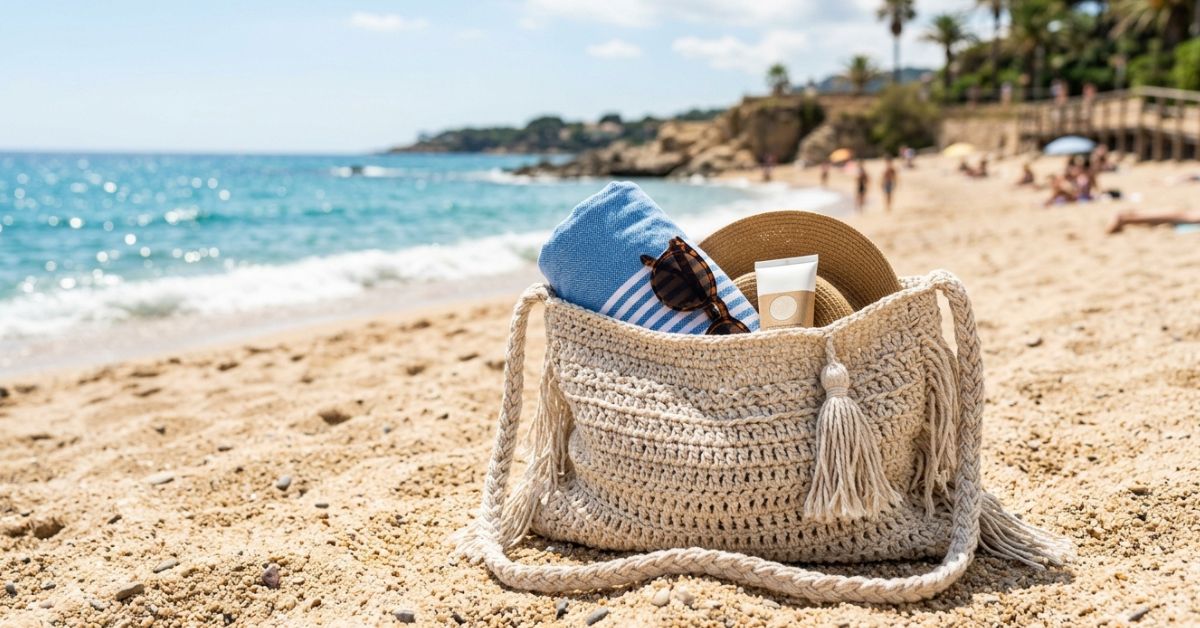 Borsa estiva uncinetto tutorial impara la tecnica perfetta per realizzare una sacca mare