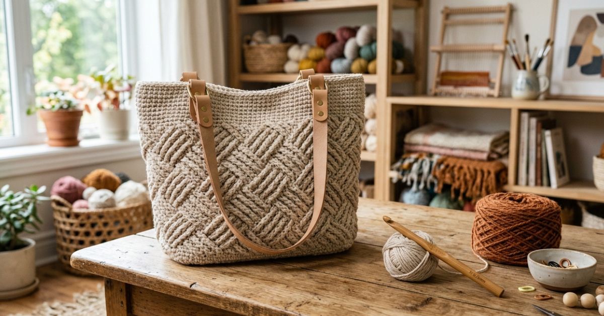 Borsa nido uncinetto tutorial la guida passo passo per una trama a rilievo fitta e chic