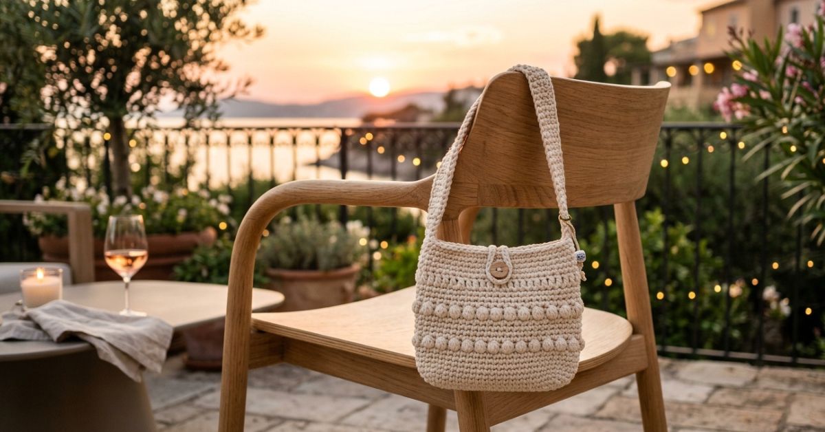Borsa piccola tracolla uncinetto tutorial mini bag comoda ed elegante per le tue serate