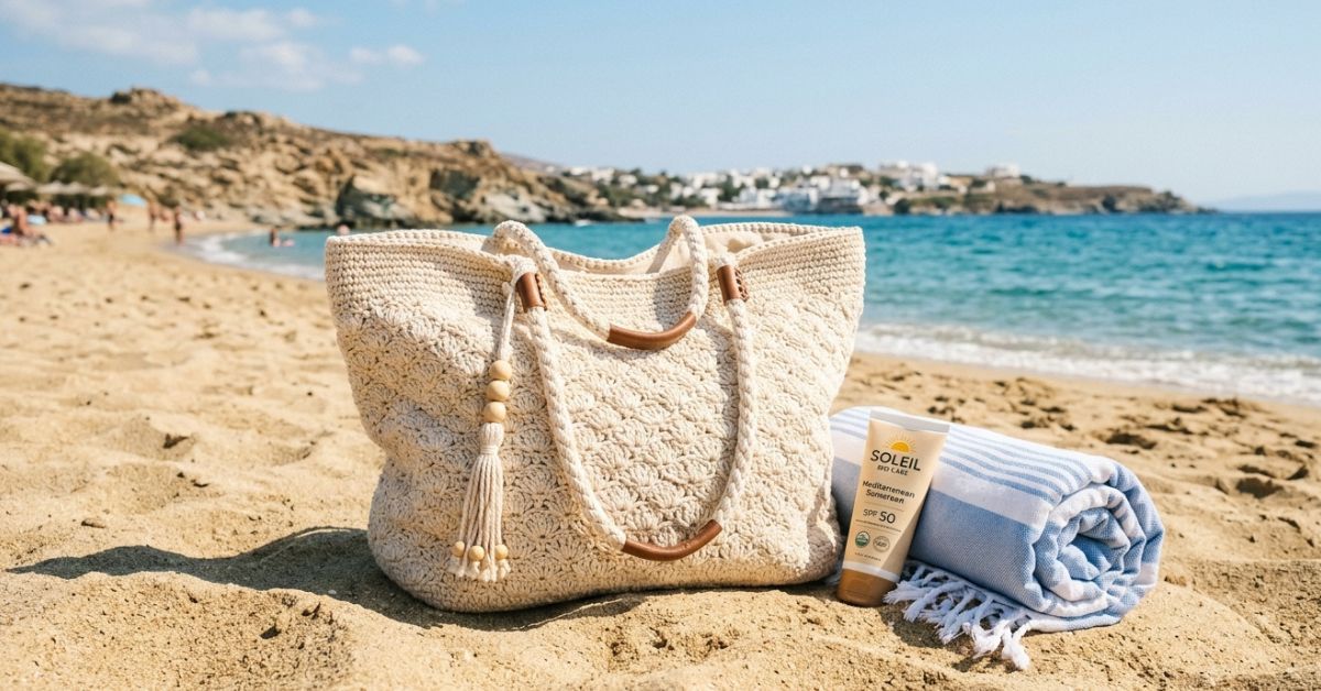 Borsa spiaggia uncinetto tutorial crea la borsa perfetta per contenere il tuo asciugamano